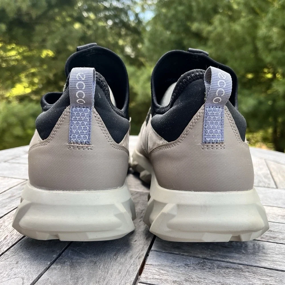 Ecco MX Slip On Sneaker Mens Sz 46 | 12-12.5 Gray Beige Hike Trail Athletic Shoe